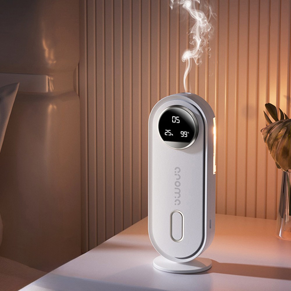 HK sell 시에트 스마트 전자 디퓨저 USB 충전식 7단계 자동분사 미스트, 화이트, 1개, 50ml 19,800원