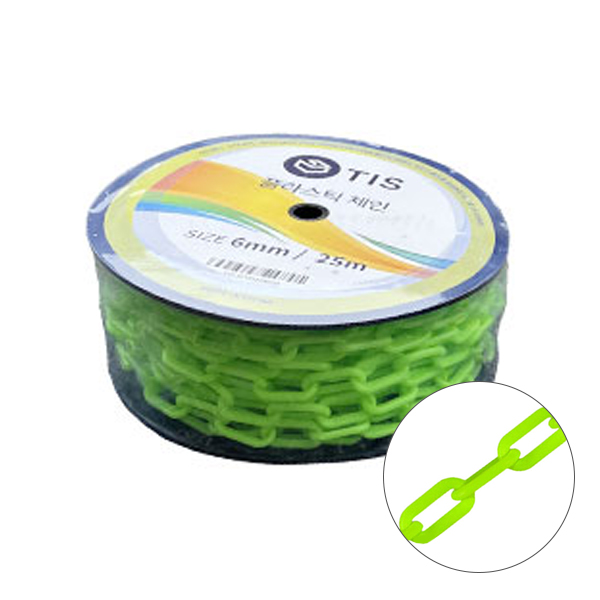 TIS 플라스틱 롤체인 형광 16,500원