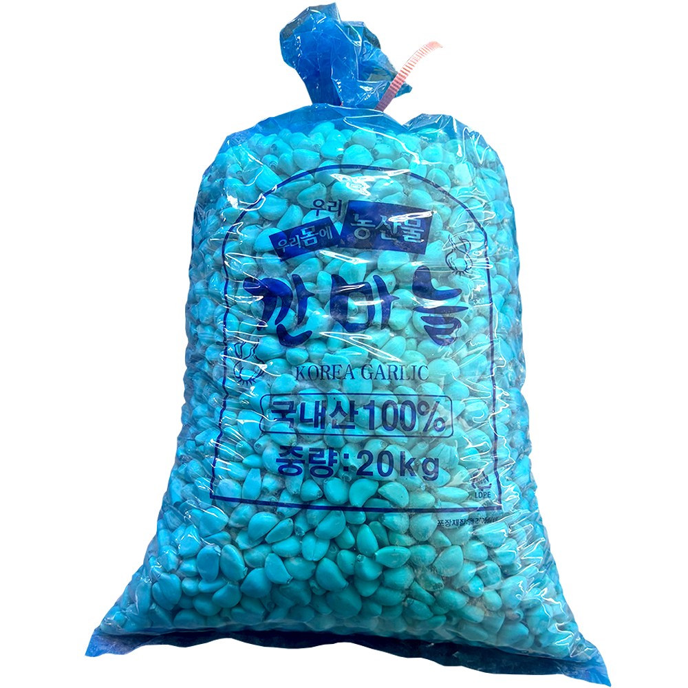 창녕 국산 깐마늘 대서 마늘 대용량 업소용, 1개, 10kg(대) 118,000원