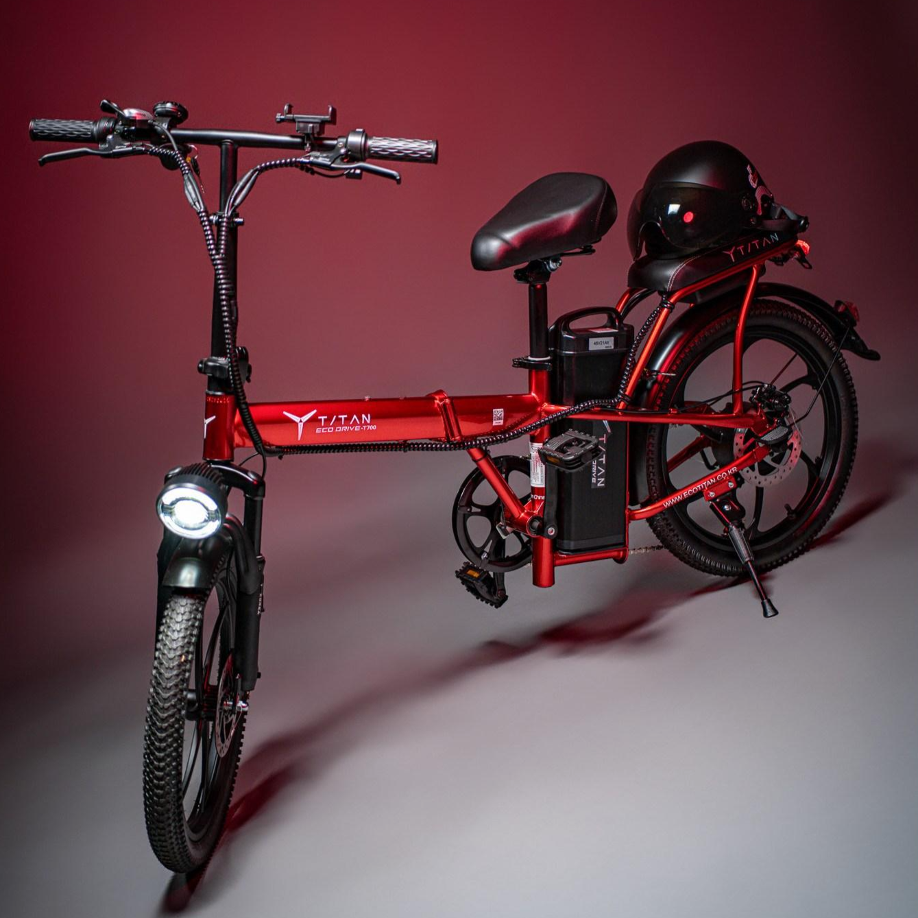 전기자전거 타이탄700 접이식자전거 대용량 분리형배터리 48V전기자전거 21Ah배터리 1,149,000원