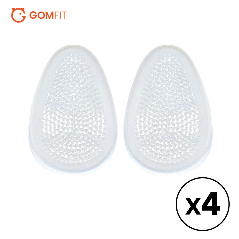 곰피트 2+2 하이힐 발보호 앞꿈치 뒤꿈치 미끄럼 방지 충격흡수 쿠션 패드 4세트(8P) 13,900원
