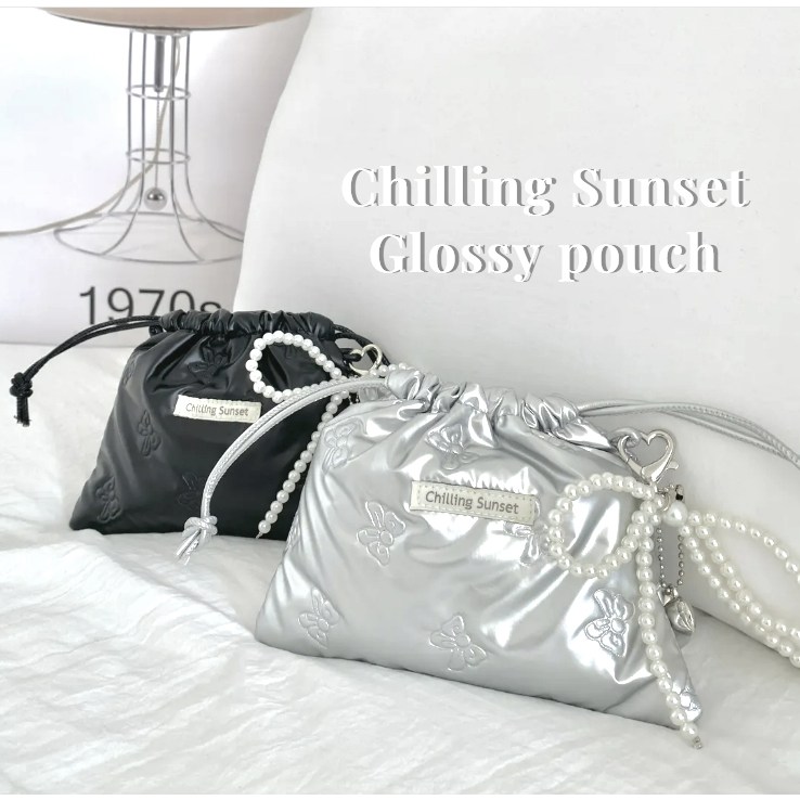 Chilling Sunset 글로시 파우치+키링 세트 12,090원