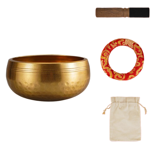 디미스 티베트 명상 싱잉볼 볼 + 가죽봉 + 와셔 + 포대 발구경 11cm 세트, 혼합색상, 1세트 45,710원