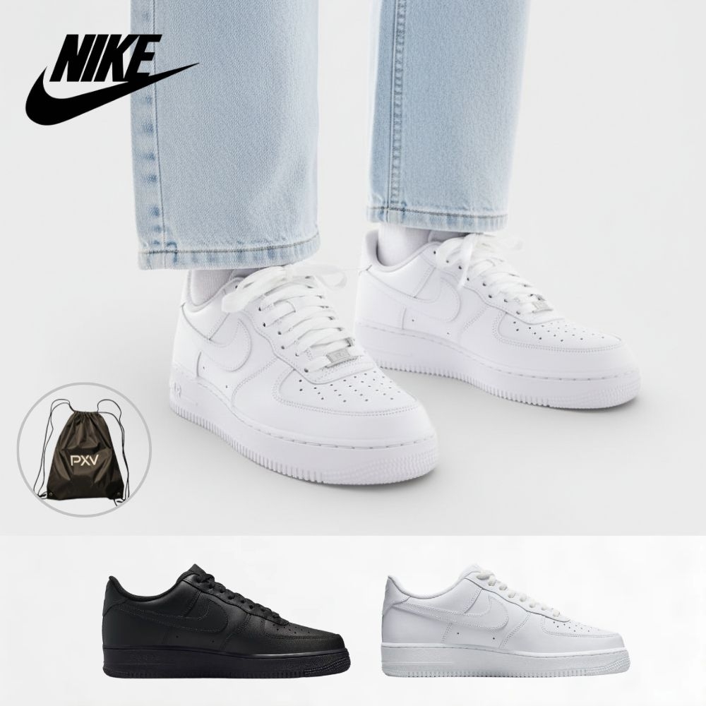 나이키 에어포스 올백 올검 nike airforce 1 07 블랙 화이트 피엑스브이 짐색 포함 142,470원