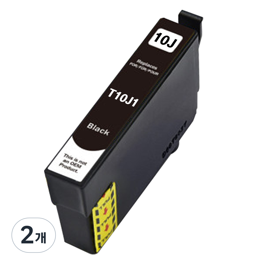 훼이머스신곡점 엡손 T10J 호환용잉크 WF2930 XP2200 XP2205 T10J170 T10J270 T10J370 T10J470, 엡손호환용 검정(T10J), 2개 19,000원