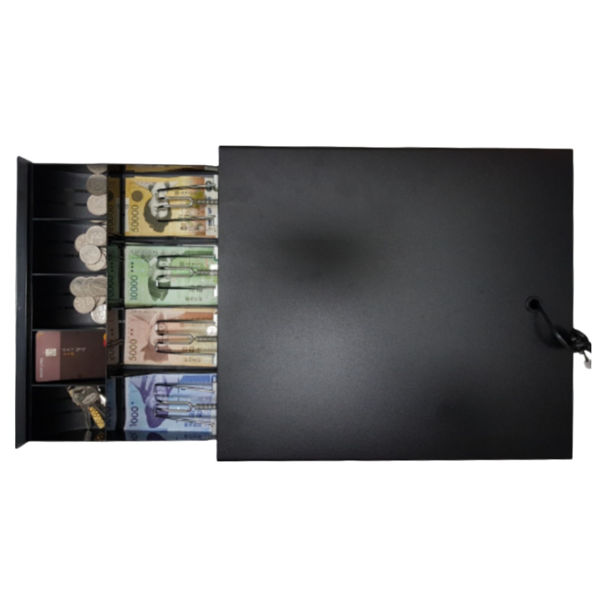 엑스코아 서랍형 금고 슬라이딩 금전출납기 캐쉬박스 현금 함 포스기 돈통 39,780원