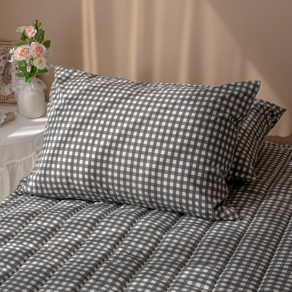 알러지케어 베개커버 체크 24,000원