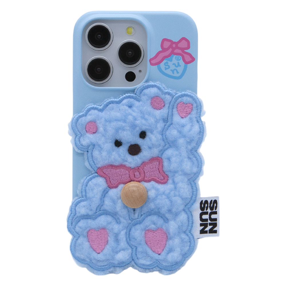 세컨드유니크네임 SUN CASE PATCH HI BEAR 휴대폰 케이스 32,370원