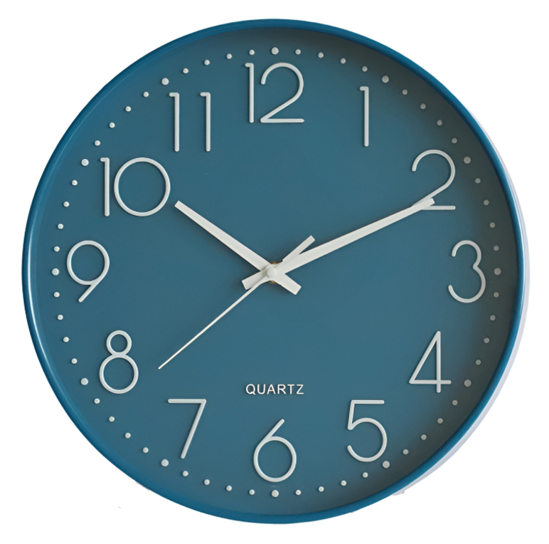 홈브로 무소음 모던 원형 벽시계 30cm 7,990원