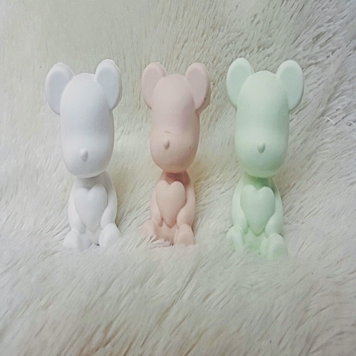 몰드몰 수제몰드 - 하트품은 베어브릭 (2D) 21,000원