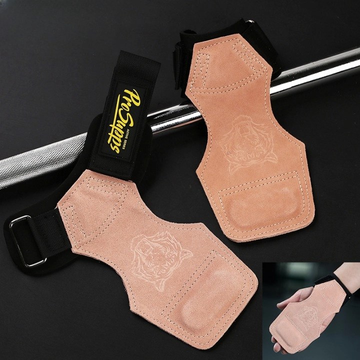 피라모니 헬스 프로 손목보호 그립 리프팅 스트랩  양손세트, 호랑이-스킨, 1개 12,000원