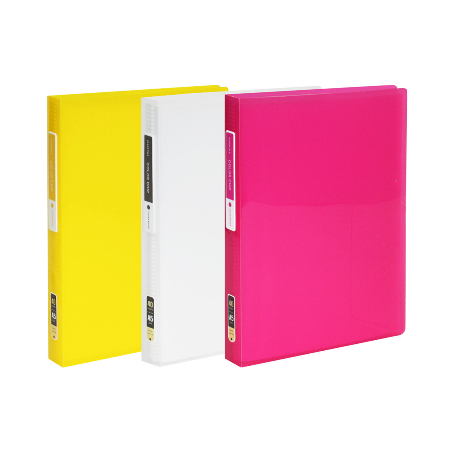 에코청운 칼라칩 클리어화일 A5 40p 8,560원