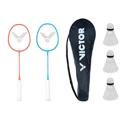 빅터 배드민턴 라켓 AURA POWER 1200 2p + 가방 + 셔틀콕 3p 세트, AURA POWER 1200, 1세트 21,900원