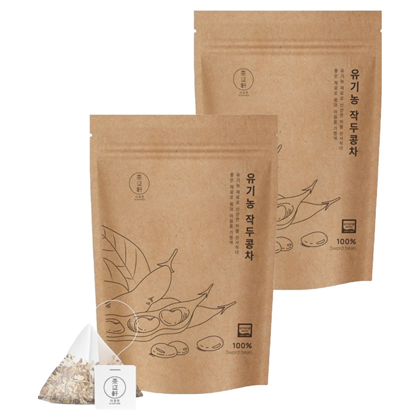 다정헌 유기농 작두콩차 티백, 1.5g, 20개입, 2개 15,250원