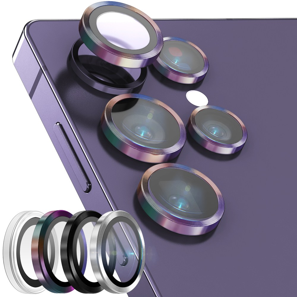 고부기 카메라 메탈링 강화유리 휴대폰 렌즈 액정보호필름 레인보우 세트, 1세트 9,900원