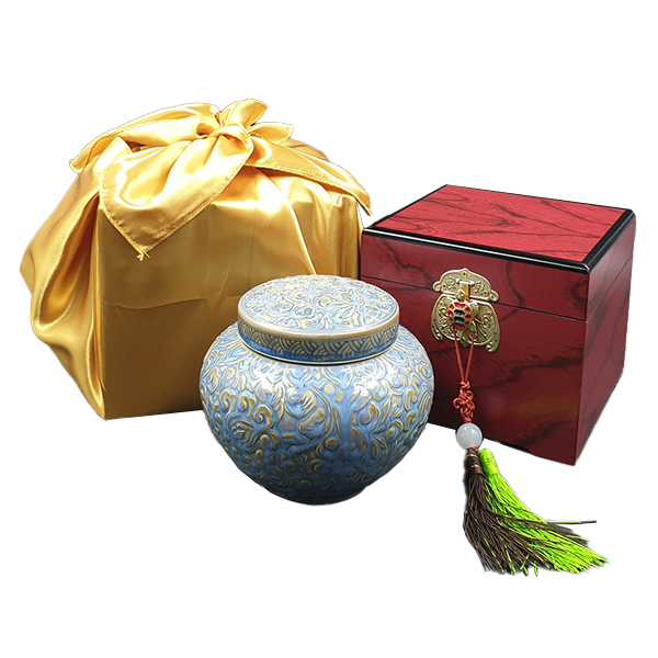 지리산 뱀사골 아카시아 사양벌꿀 진주 당초 밀봉 도자기 선물세트 39,110원