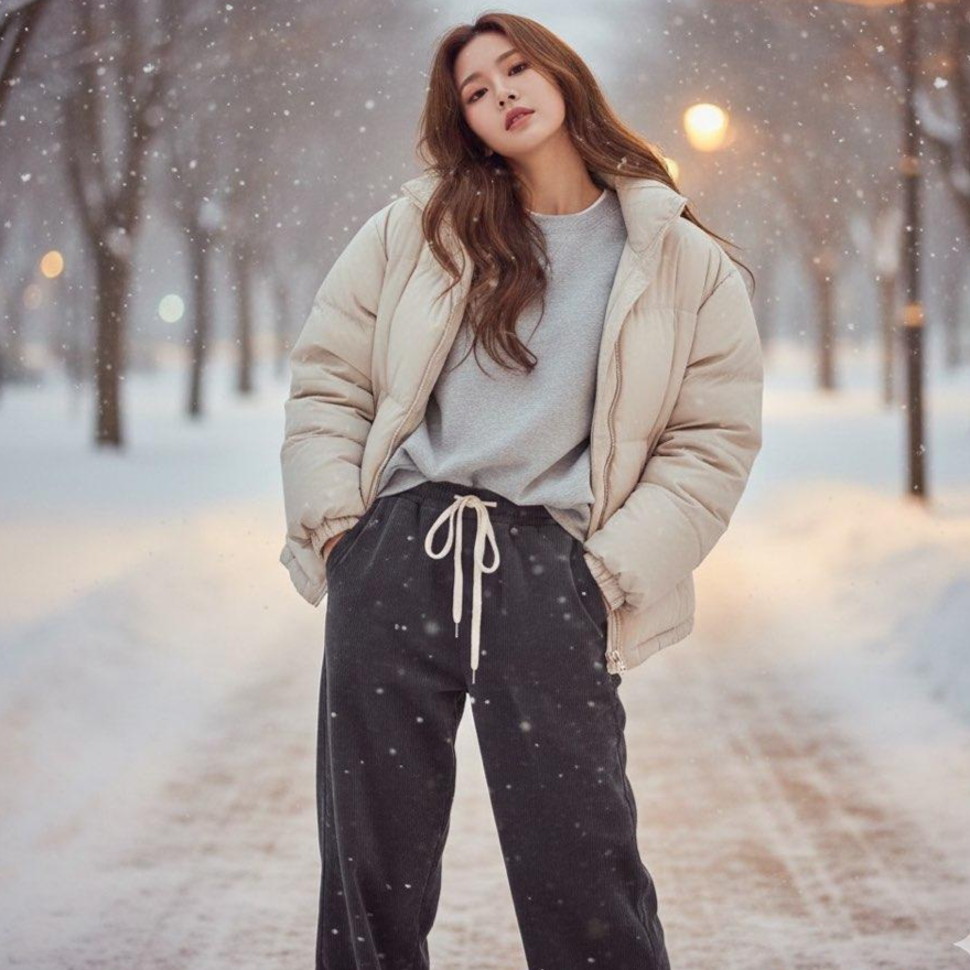 소피 여자 겨울 골덴 코듀로이 기모 와이드 팬츠 24,000원