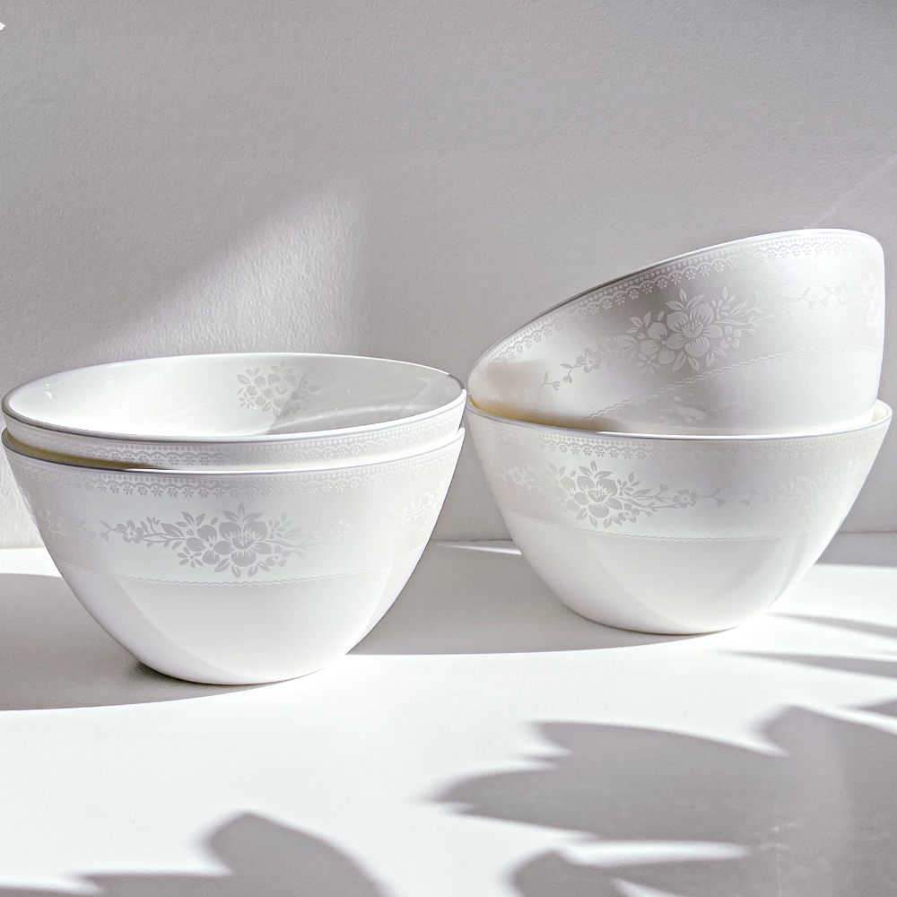 한국도자기 레이스 4인 면기 세트, 화이트, 1세트 98,660원