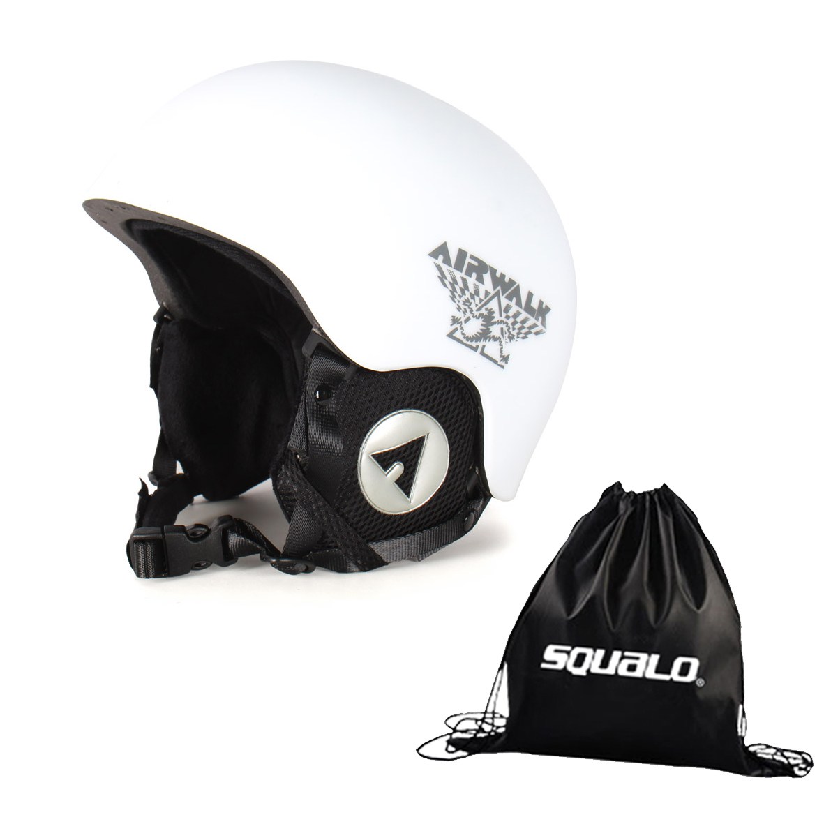 에어워크 스노우보드 헬멧 MTV18, White + SQ 가방, 1개 39,900원