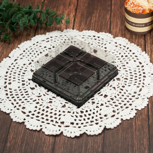 두바이 쫀득쿠키 떡 화과자 찹쌀떡 상자 - 4구 10개 4,200원