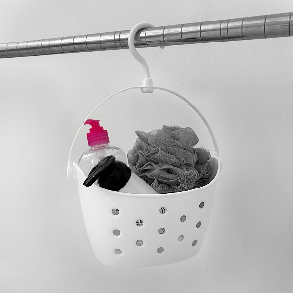 일제 이노마타 타원형 고리바구니 욕실용품 수납 정리 걸이식 바스켓 2,770원