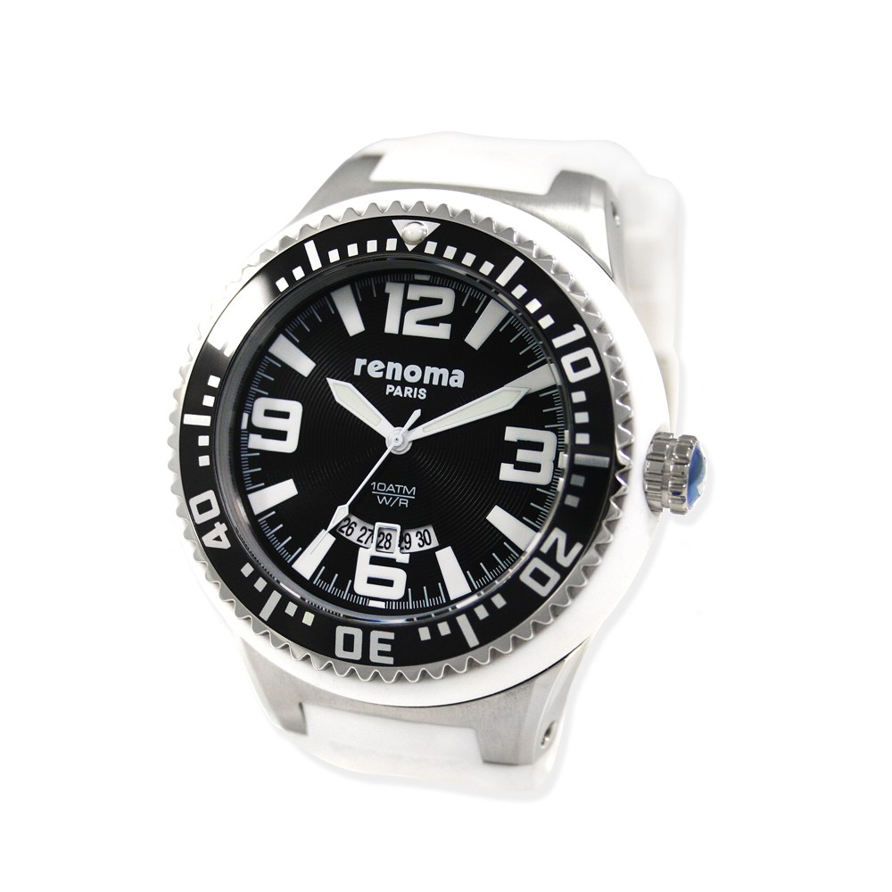 renoma 레노마 10ATM 방수 다이버 스포츠 큰케이스 남성 우레탄시계 RE130 39,000원