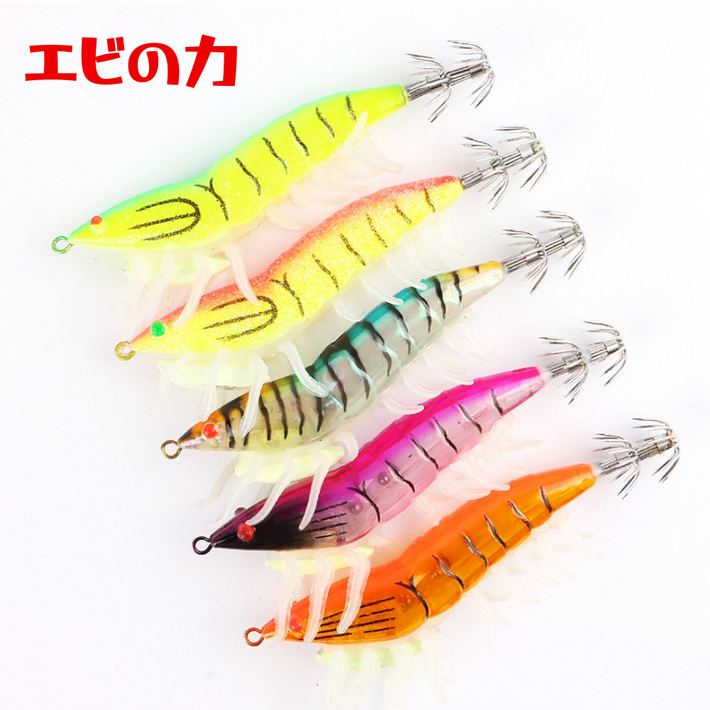 조타에비 치카라 야광UV 심해 갑오징어 한치 리얼 새우에기 13,670원