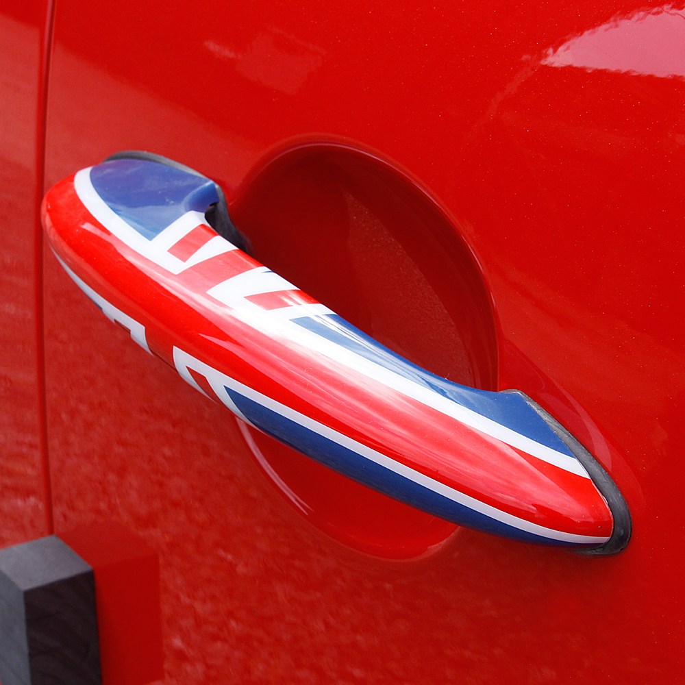 미니 컨버터블 도어손잡이 포인트 커버 몰딩 호환 용품, 03. 클럽맨 도어커버 (2세대) 체커, 1개 58,200원