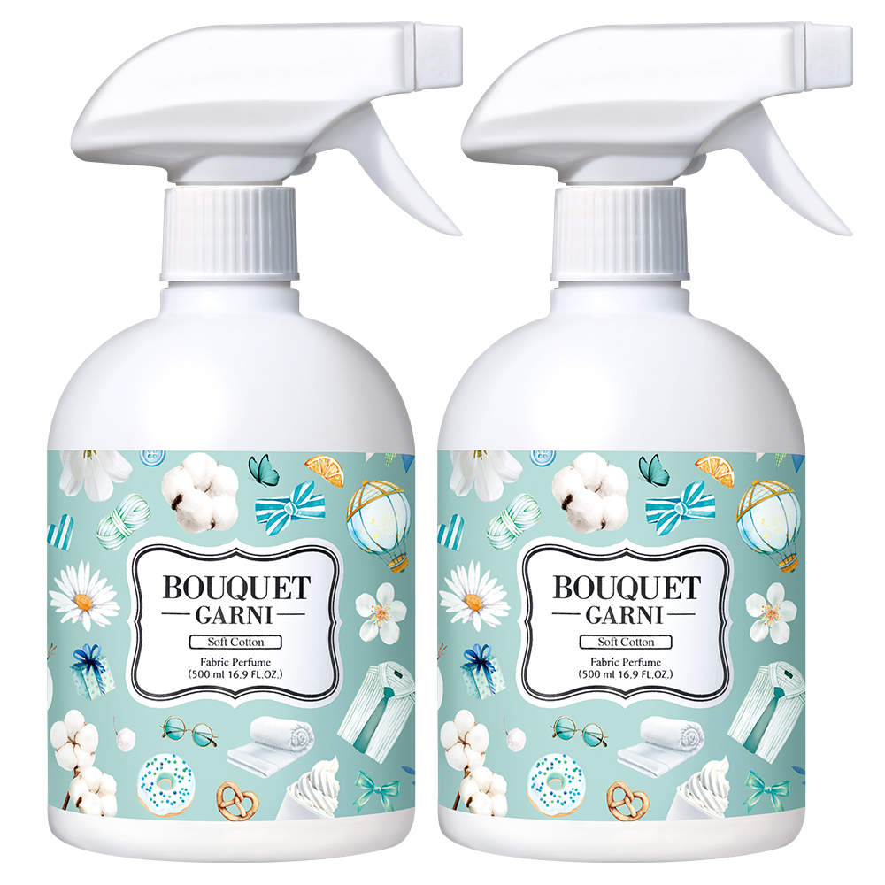 부케가르니 섬유탈취제 소프트코튼 본품, 500ml, 2개 9,900원