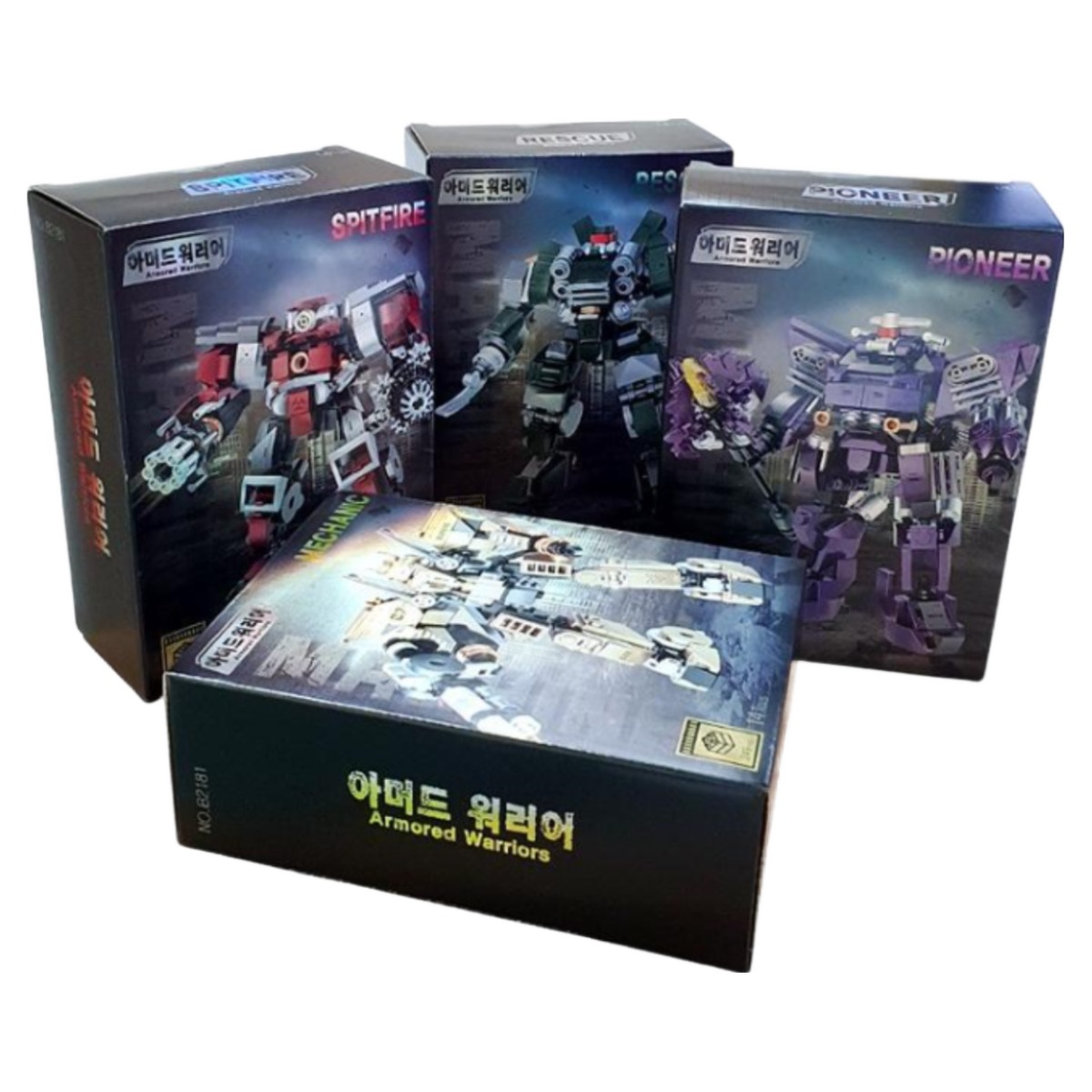 아머드 워리어 로봇 조립블럭 4종, 1개 41,900원