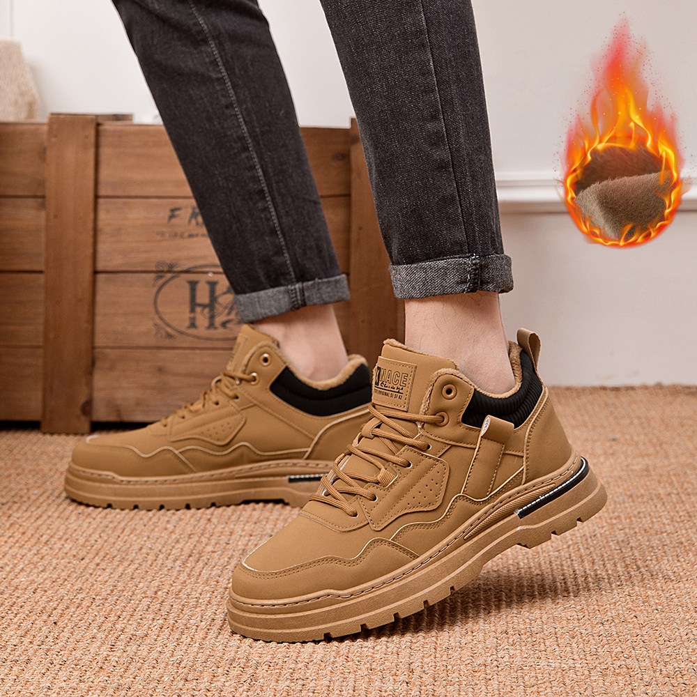 Zebeer 남자 겨울 스니커즈 방수 방한 미끄럼 방지 운동화 9,990원