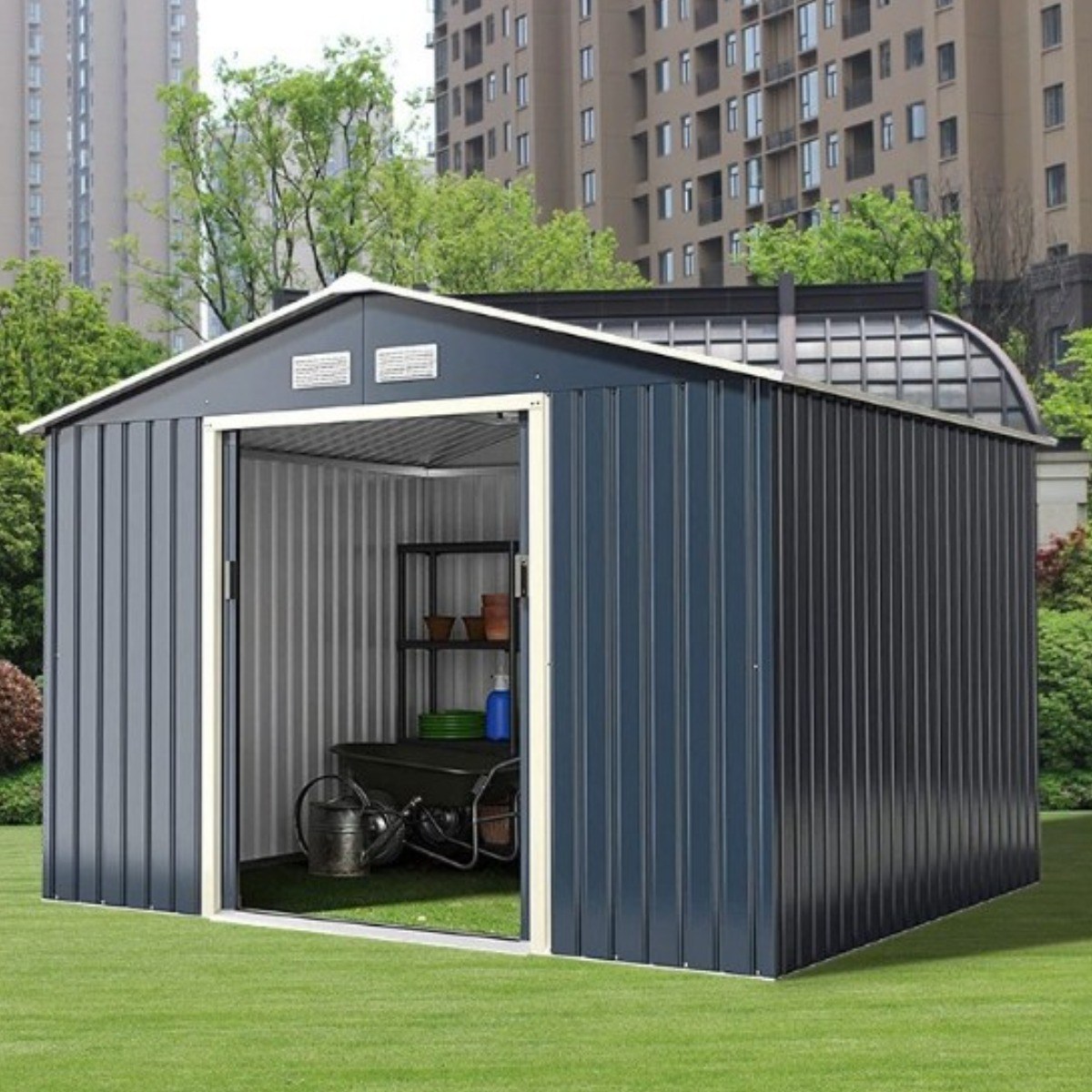 마센토 조립식창고 야외창고 이동식창고 농막 전원주택창고 정원창고 조립창고 창고, 마센토 c형 925,000원