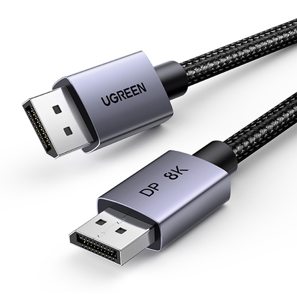 유그린 8K DisplayPort 1.4 메탈 케이블 2m U-25905 DP to DP VESA공식인증 디스플레이포트 UHD 14,900원