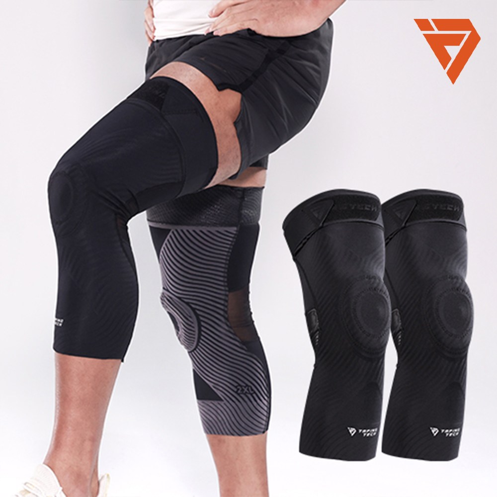 테이핑테크GX 무릎보호대 게르마늄 X테이핑 일상생활 등산 헬스 축구 런닝 골프, 1개 39,800원