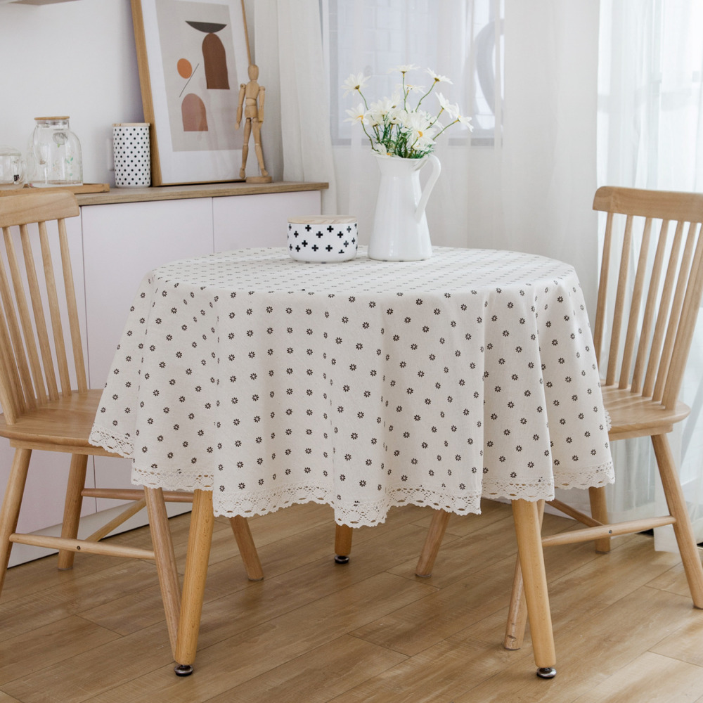 미니모 레이스 테이블 식탁보, D타입, 1개, 90 x 90 cm 9,200원