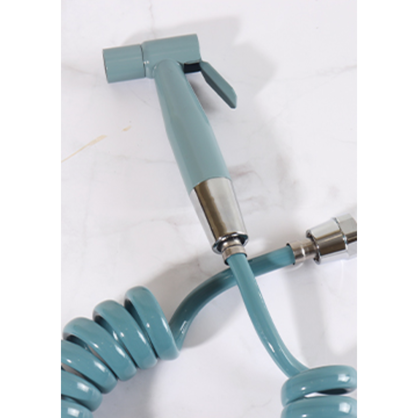 아쿠아듀오 욕실 스프레이건 청소건 화장실 베란다 변기샤워기세트, 1개, 하와이안블루, 3m 29,800원