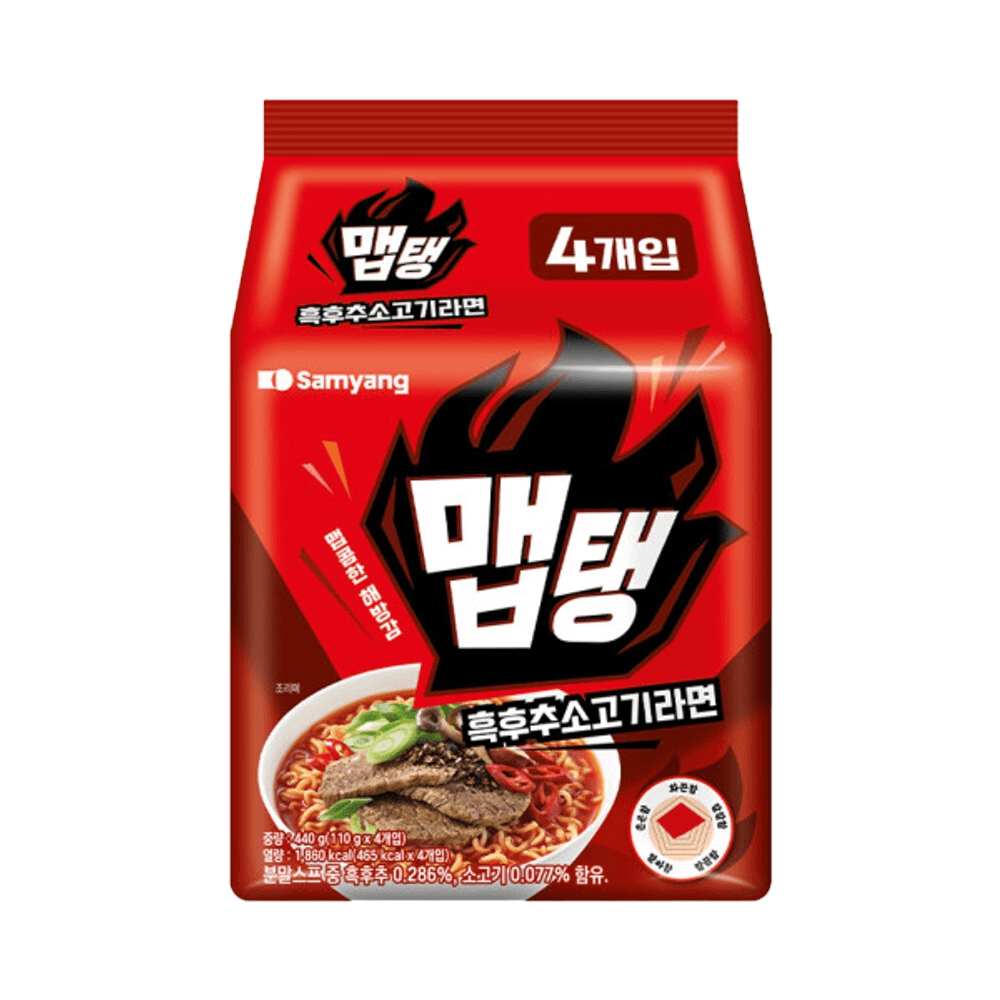맵탱 흑후추소고기라면 110g 29,300원