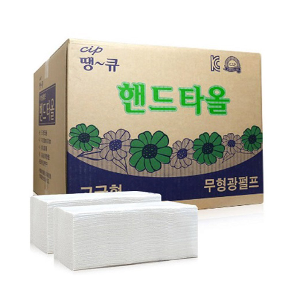 땡큐 무형광 펄프 핸드타올, 4000개입, 1개 23,300원
