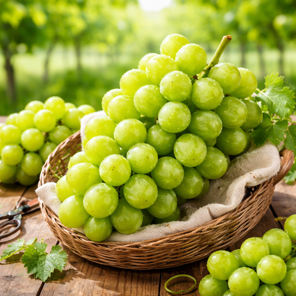 [산지직송] 씨 없는 달콤한 샤인머스켓 망고포도, 1박스, 2KG(3수) 19,900원