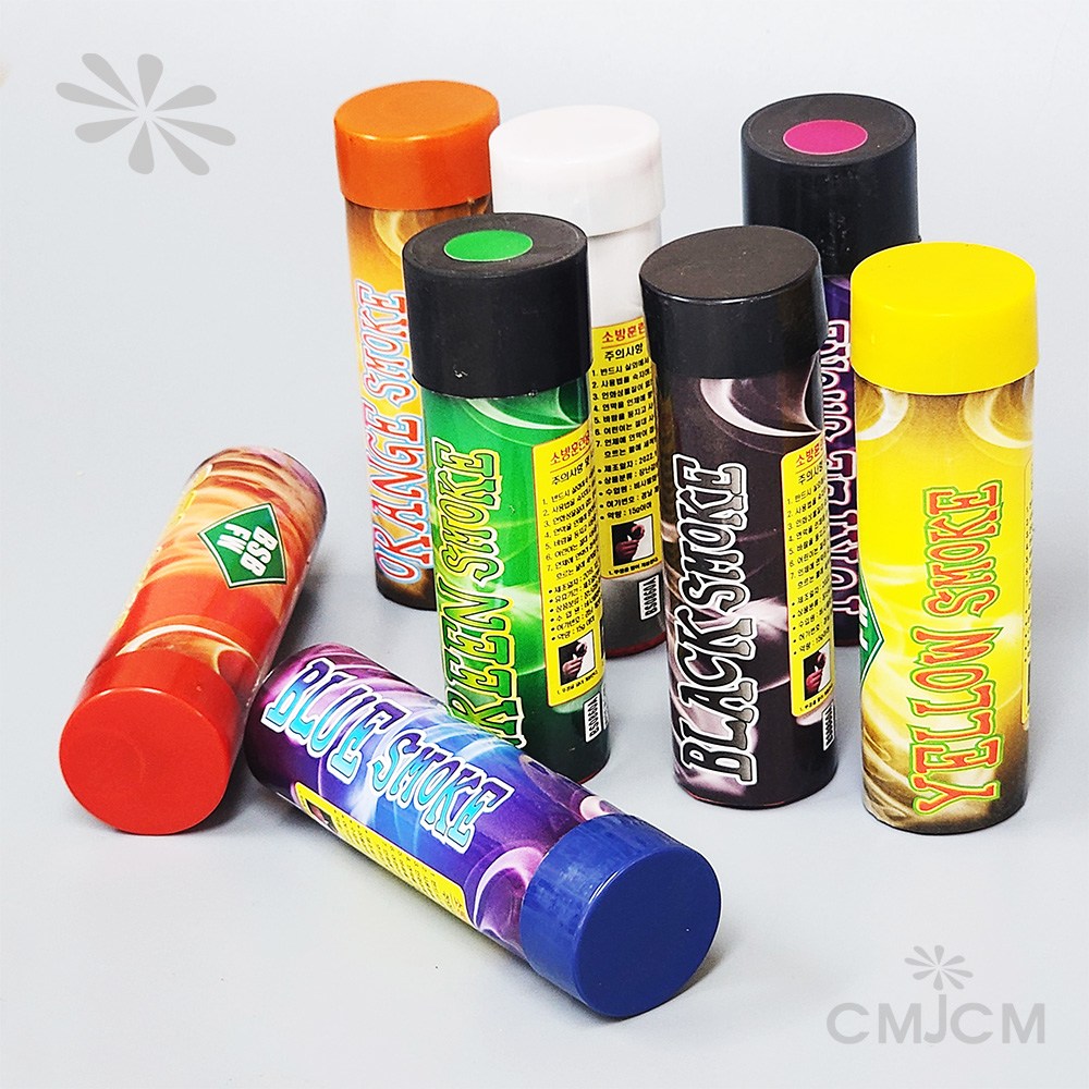 씨엠월드 연막탄 (색상선택) 연막신호기/소방훈련/구호 구조용품/무대연출 효과, 파랑 11,000원