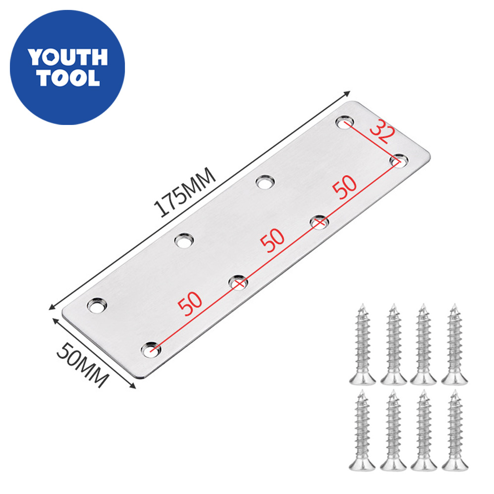 유스툴 스텐 평철 와이드 일자 브라켓 연결대 10P 28,900원