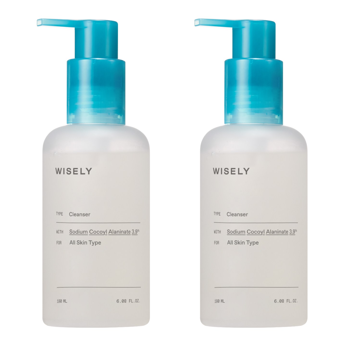 와이즐리 저자극 약산성 클렌징폼, 2개, 180ml 11,490원