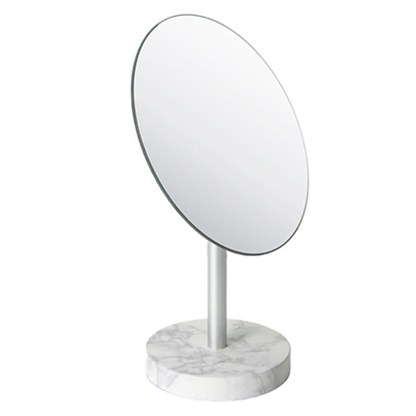 미로라인 노프레임 우드 받침 원형 탁상거울 17,500원