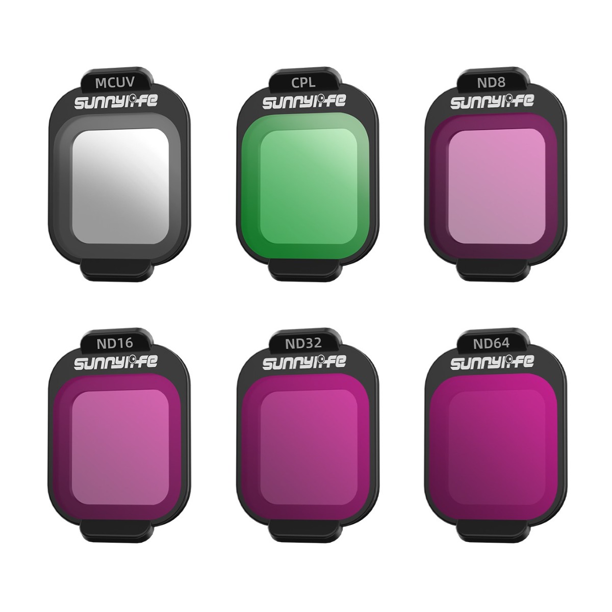 써니라이프 DJI 플립 렌즈필터 6종 세트(MCUV+CPL+ND8/16/32/64) 광학유리 렌즈 액세서리, 1개 49,900원