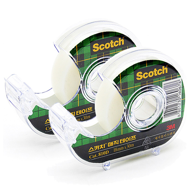 [위니즈]3M 810D 매직 테이프 디스펜서 18mm x 30m 2개입 7,900원