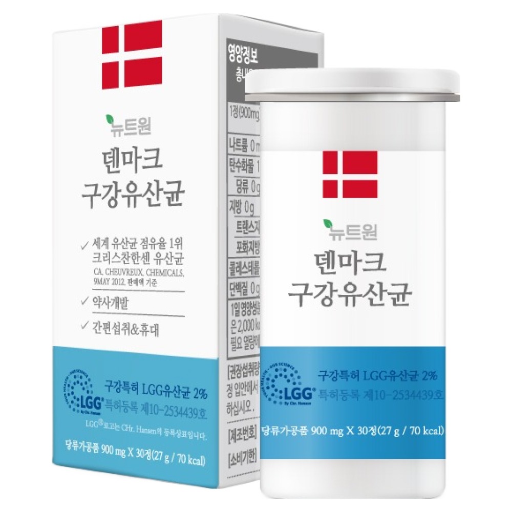 뉴트원 덴마크 구강유산균, 27g, 1개 19,700원