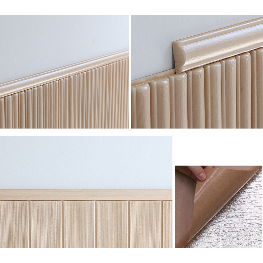 국내산 몰딩 붙이는 벽지 셀프인테리어 시트지 템바보드 접착식 단열벽지 스티커 폼블럭 단열재 친환경, 색상 1,000원