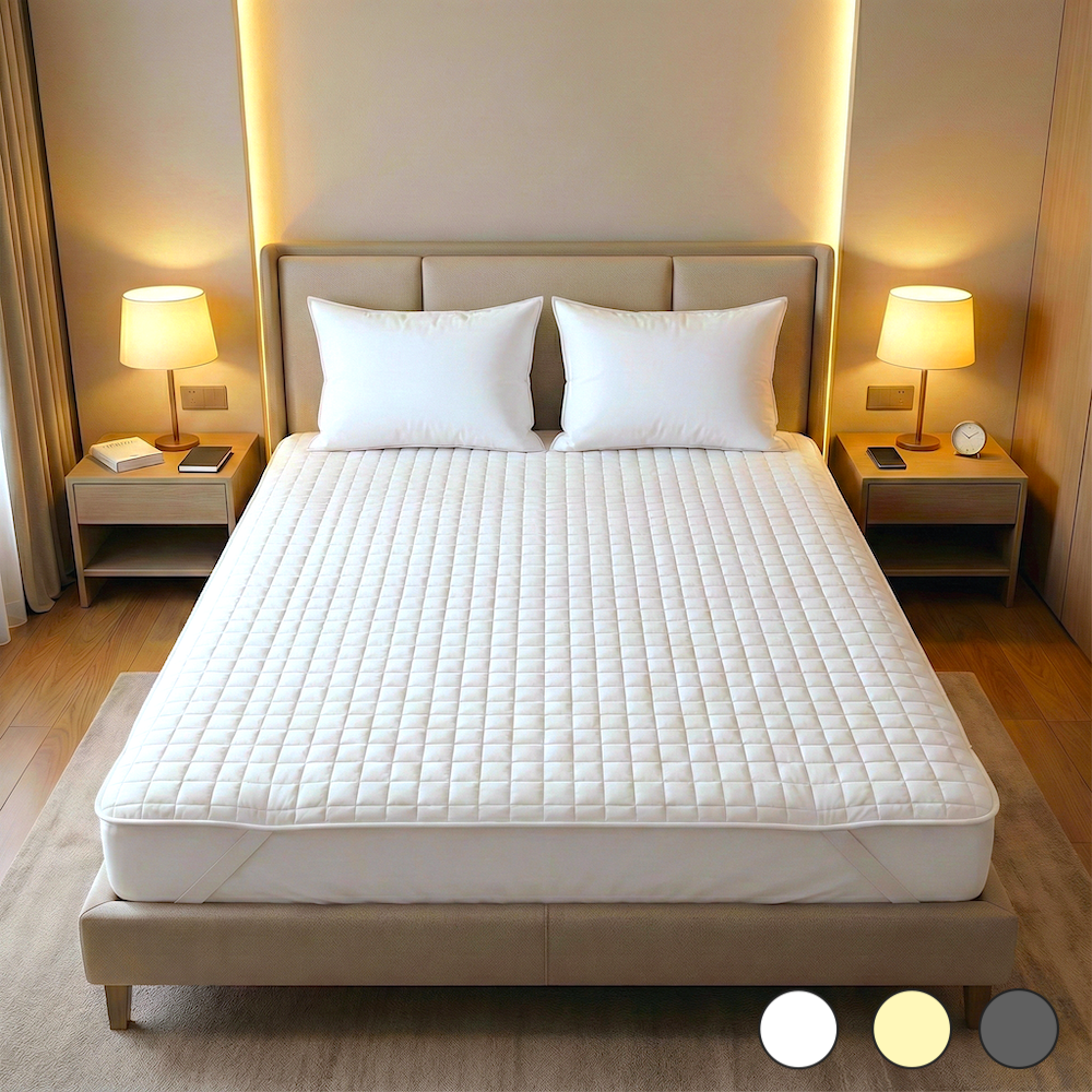 엣지홈 호텔 알러지케어 침대패드 고정밴드 누빔 이불 매트리스 패드 슈퍼 싱글 퀸 킹 22,800원