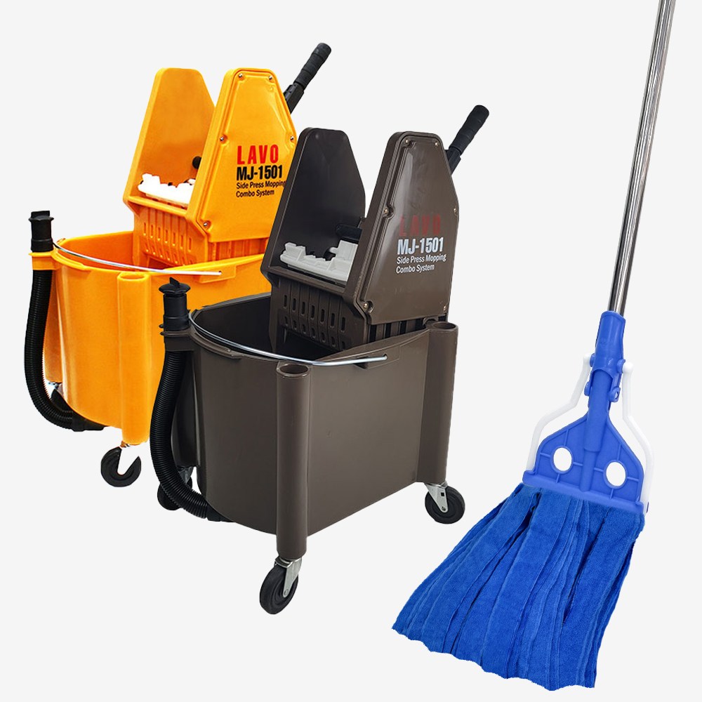 월드크린 라보 짤순이 스텐 극세사 마포 걸레 세트 밀대 탈수기 회전걸레 대걸레 97,790원