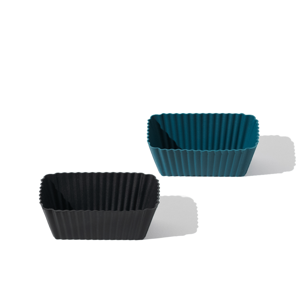 데어코 502 실리콘 반찬컵 블루 사각, 1세트, 5개 4,900원